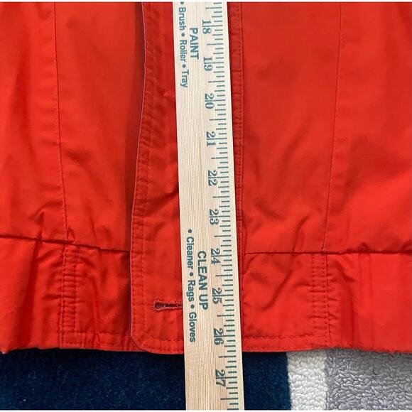 Vintage London Fog Full-Zip Harrington Orange Jacket Medium - Picture 9 of 10